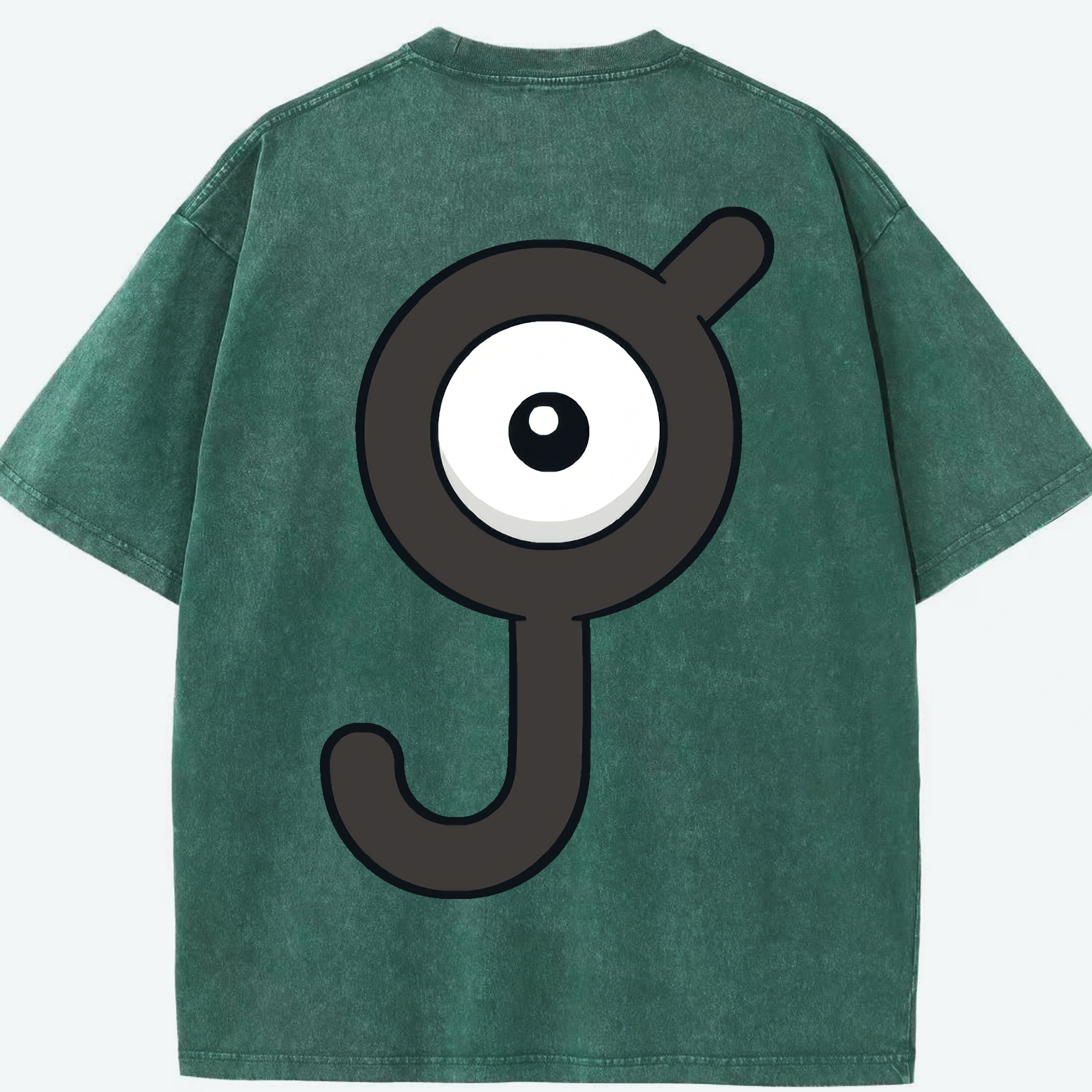 （画像用） ポケットモンスター Pokémon 綿100% ヴィンテージ風 半袖Tシャツ（背面プリント）